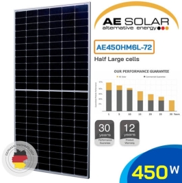 Tấm Pin mặt trời AE Solar 450 Wp